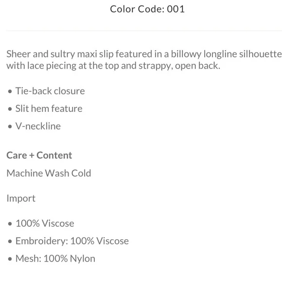 🖤NWT Free People Festival sheer maxi slip dress🖤     tunic colorblock flowy - Picture 5 of 10